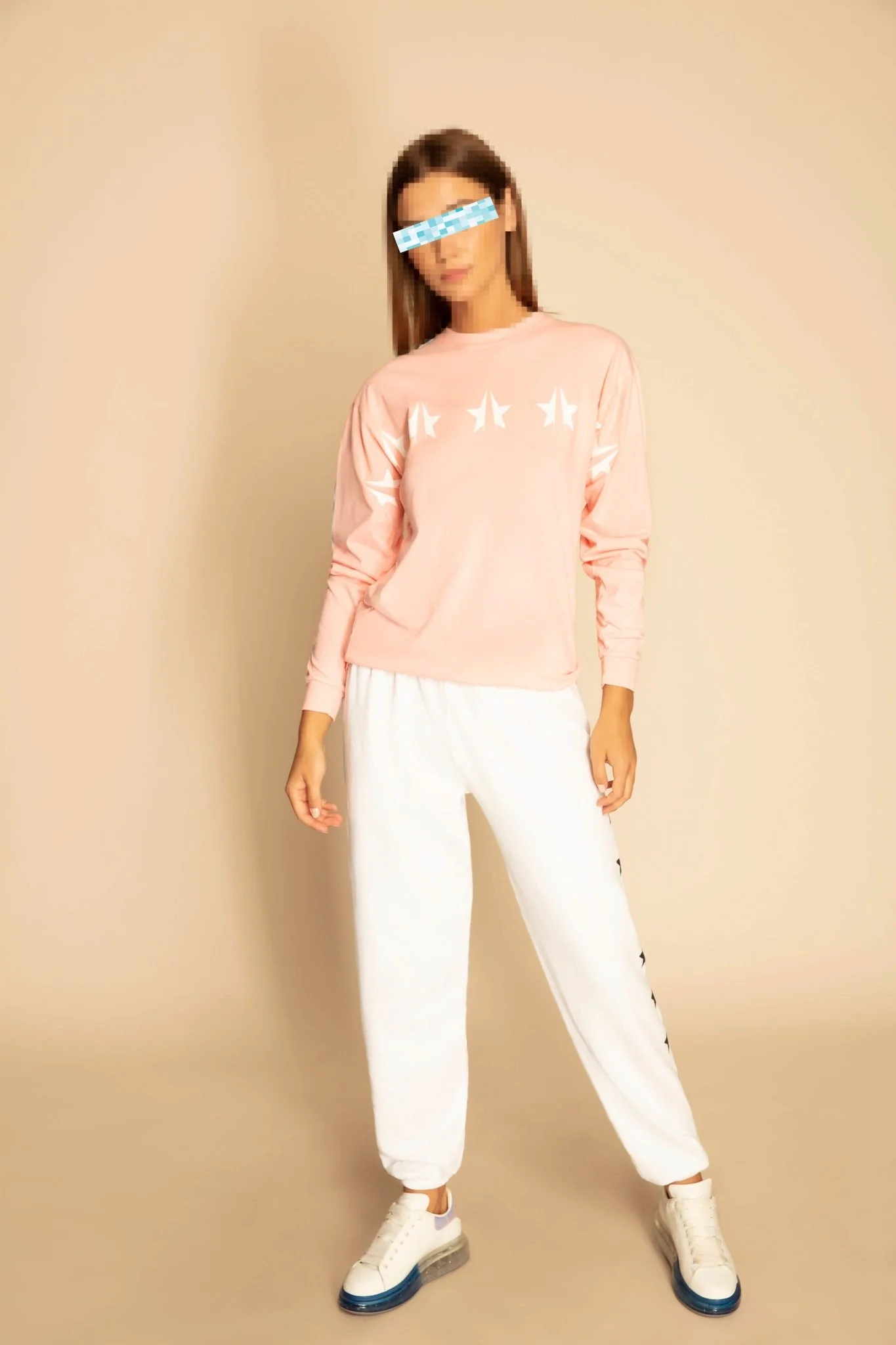 GFL Stars Unisex Long Sleeve T-Shirt in Sun Fade - Image 4