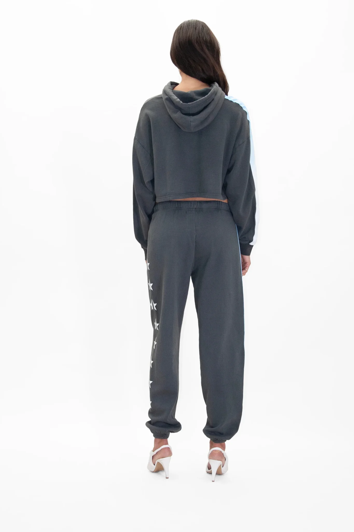 Women's Lightworker Cropped Hoodie in Space Glow - Image 4
